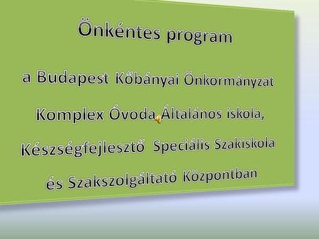 Önkéntes program a Budapest Kőbányai Önkormányzat