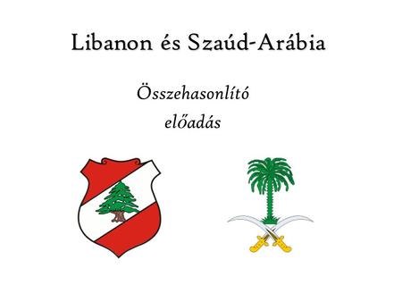 Libanon és Szaúd-Arábia