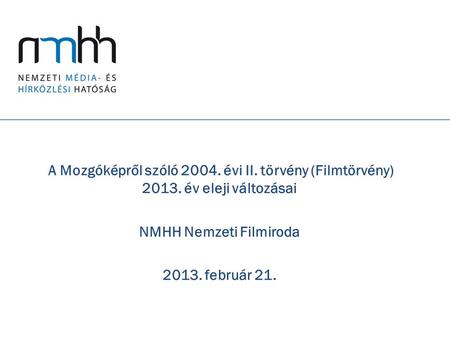 NMHH Nemzeti Filmiroda