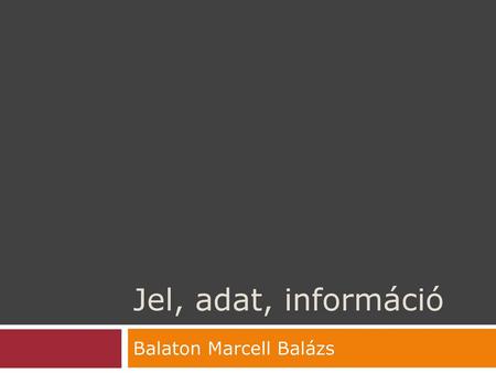 Balaton Marcell Balázs