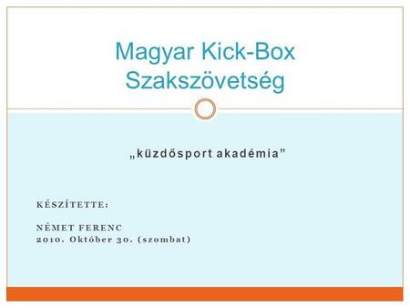 Magyar Kick-Box Szakszövetség