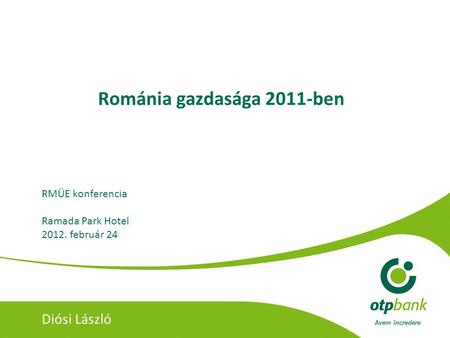 Románia gazdasága 2011-ben