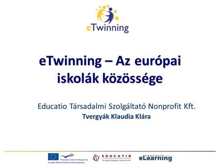 eTwinning – Az európai iskolák közössége