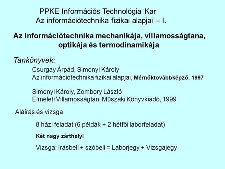 PPKE Információs Technológia Kar