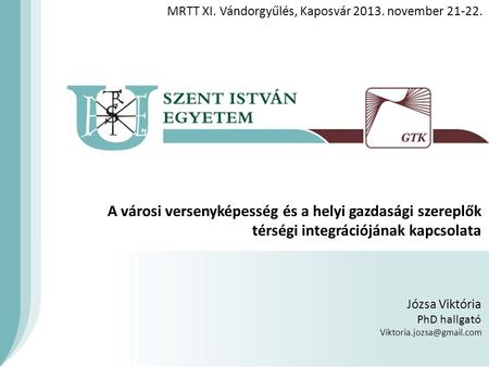 MRTT XI. Vándorgyűlés, Kaposvár november