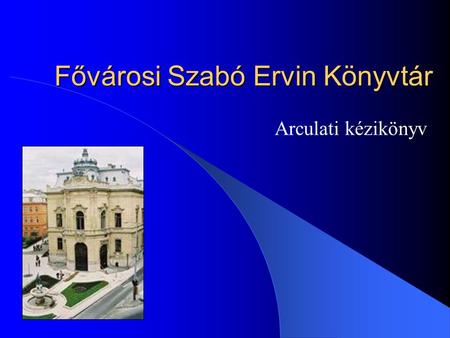 Fővárosi Szabó Ervin Könyvtár
