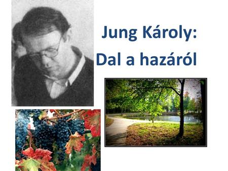 Jung Károly: Dal a hazáról