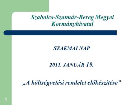 Szabolcs-Szatmár-Bereg Megyei Kormányhivatal