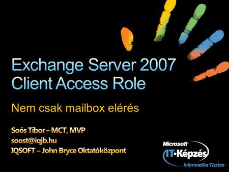 Exchange Server 2007 Client Access Role