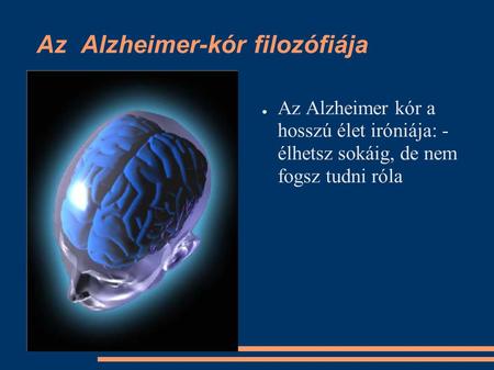 Az Alzheimer-kór filozófiája