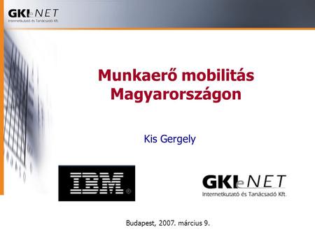 Munkaerő mobilitás Magyarországon