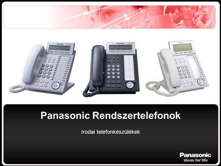 Panasonic Rendszertelefonok