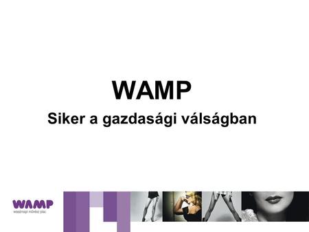 WAMP Siker a gazdasági válságban. Társadalmi célokból üzleti modell magyar tervezők megjelenési lehetőségét segíteni ↓ szolgáltatások, külföldi képviselet.
