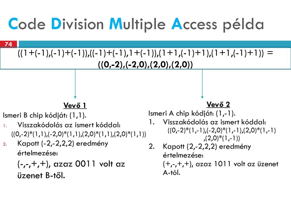Code Division Multiple Access 3/3