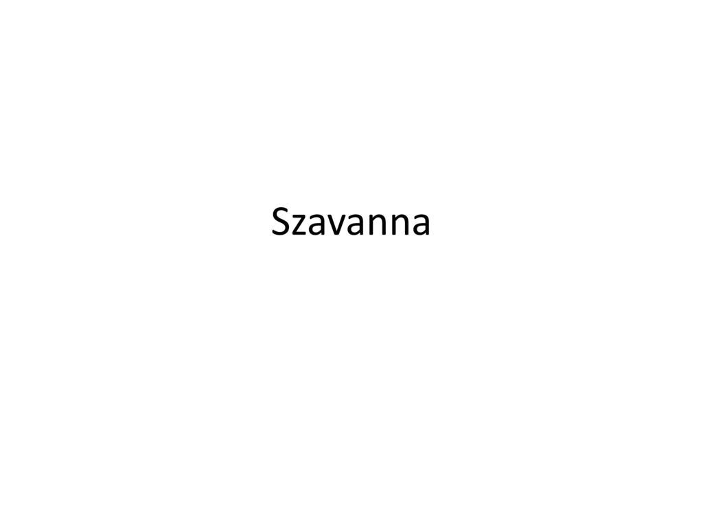Szavanna