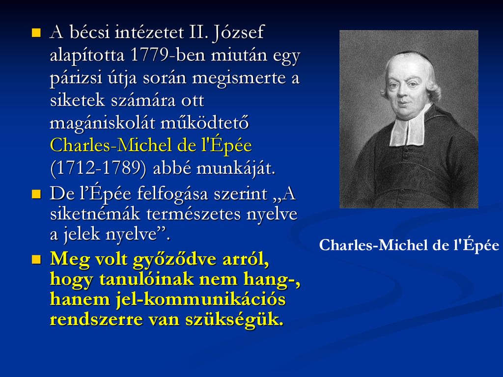 Charles-Michel de l Épée