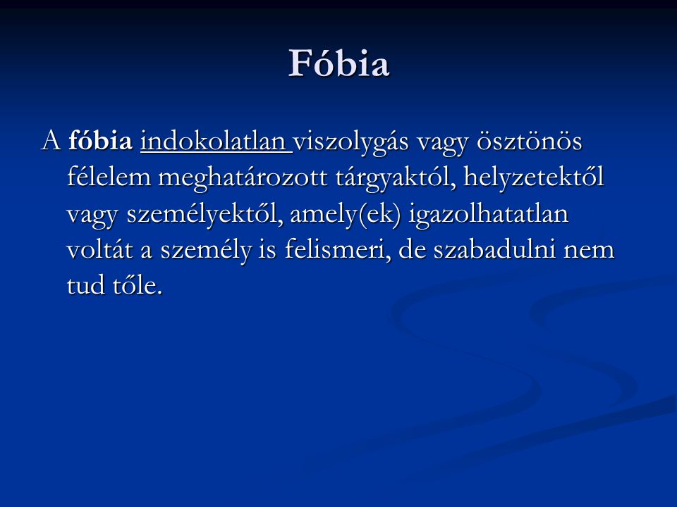 Fóbia