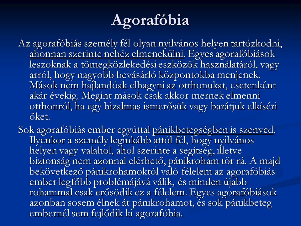 Agorafóbia
