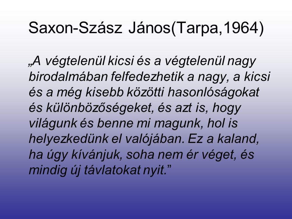 Saxon-Szász János(Tarpa,1964)