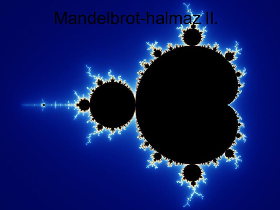 Mandelbrot-halmaz II.