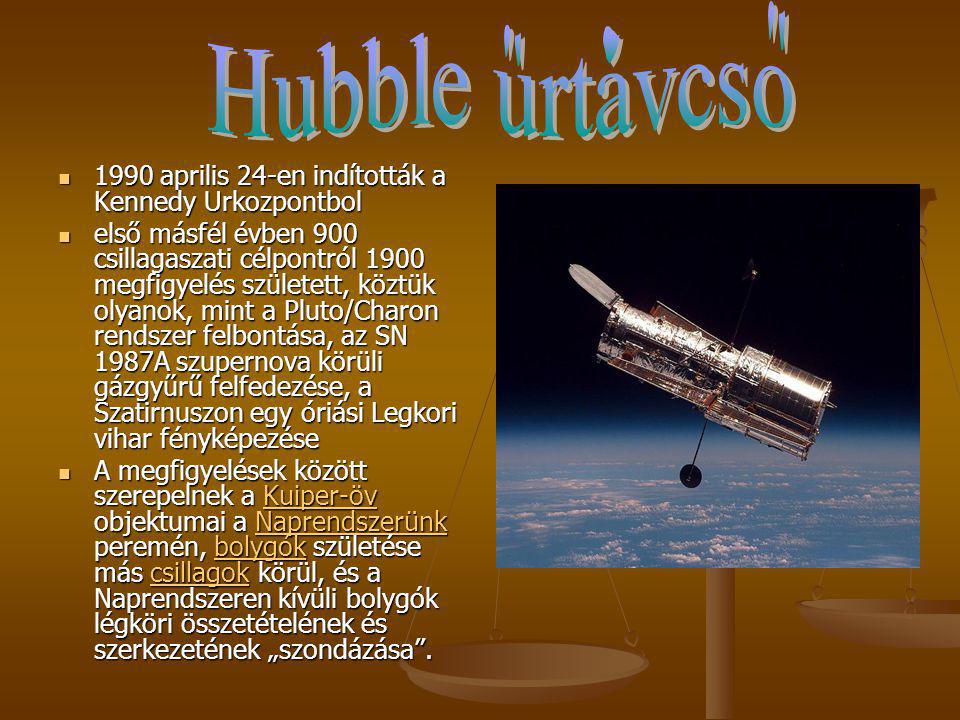 Hubble urtavcso aprilis 24-en indították a Kennedy Urkozpontbol.