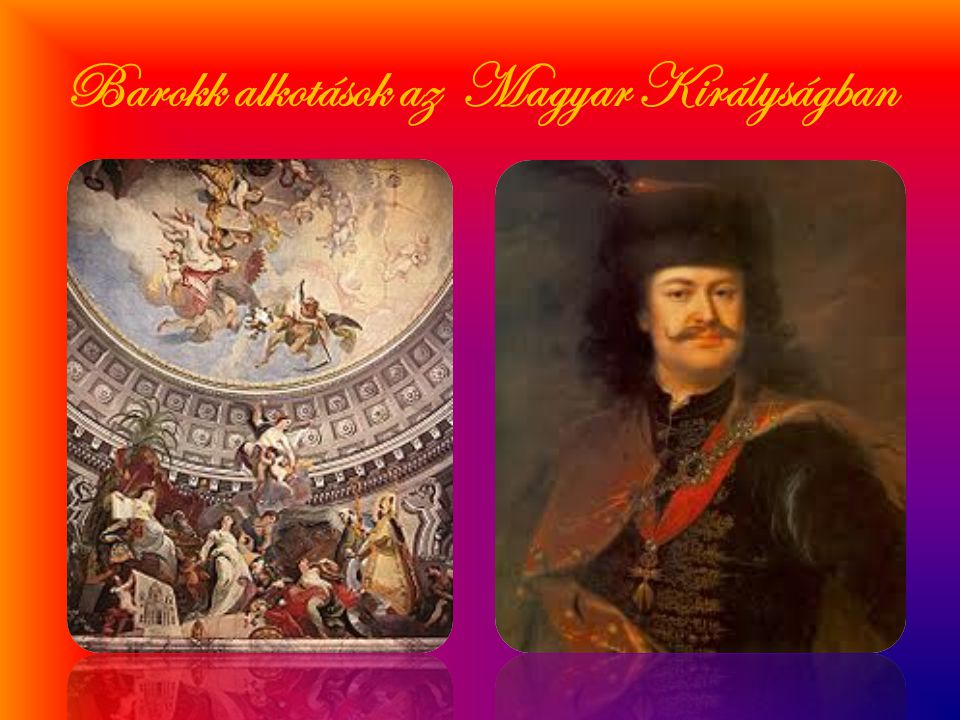 Barokk alkotások az Magyar Királyságban