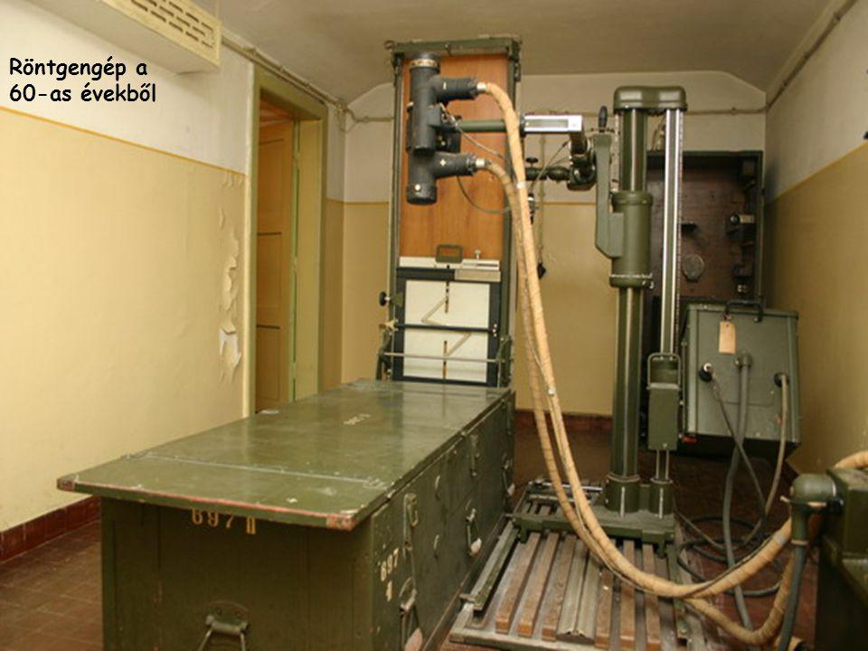 Röntgengép a 60-as évekből