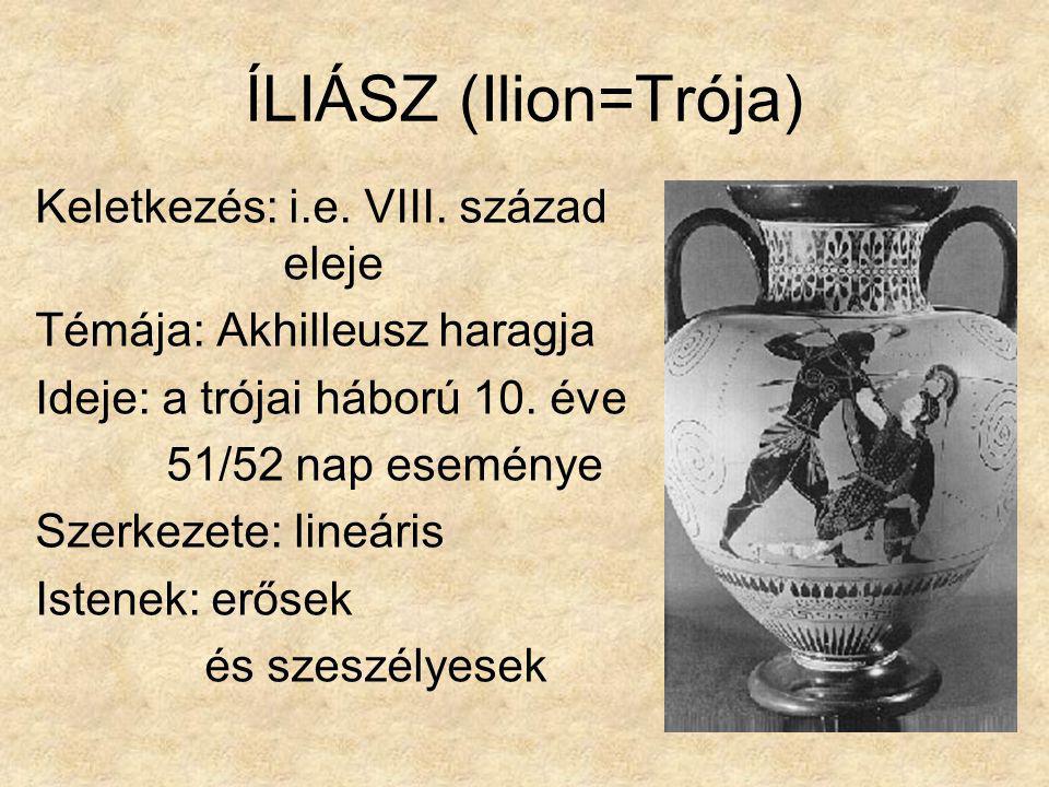 ÍLIÁSZ (Ilion=Trója)