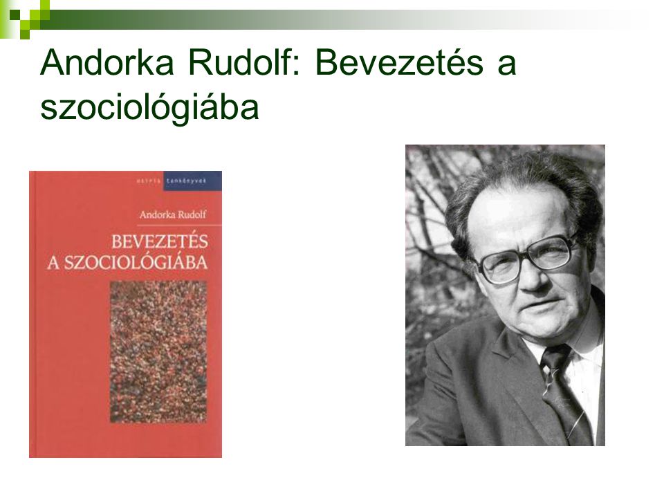 Andorka Rudolf: Bevezetés a szociológiába