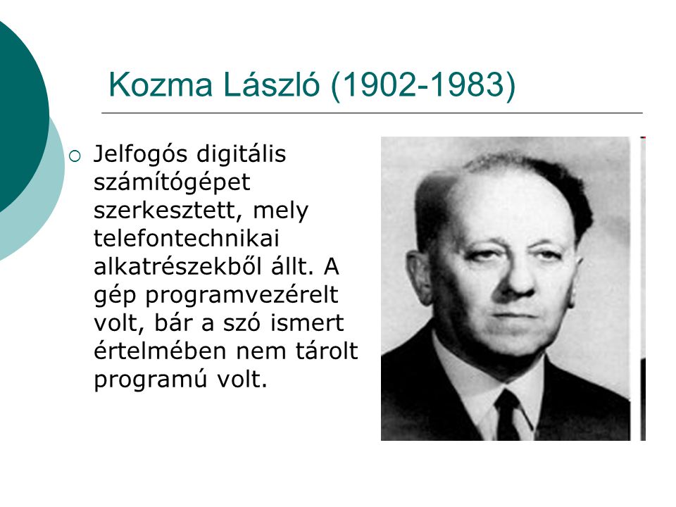 Kozma László ( )