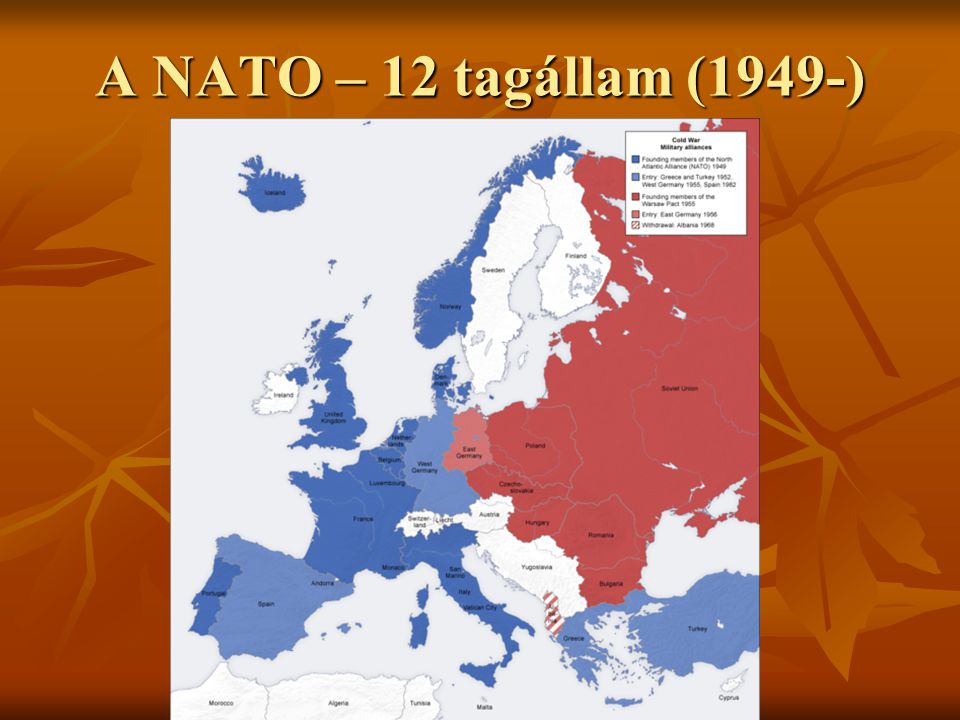 A NATO – 12 tagállam (1949-)