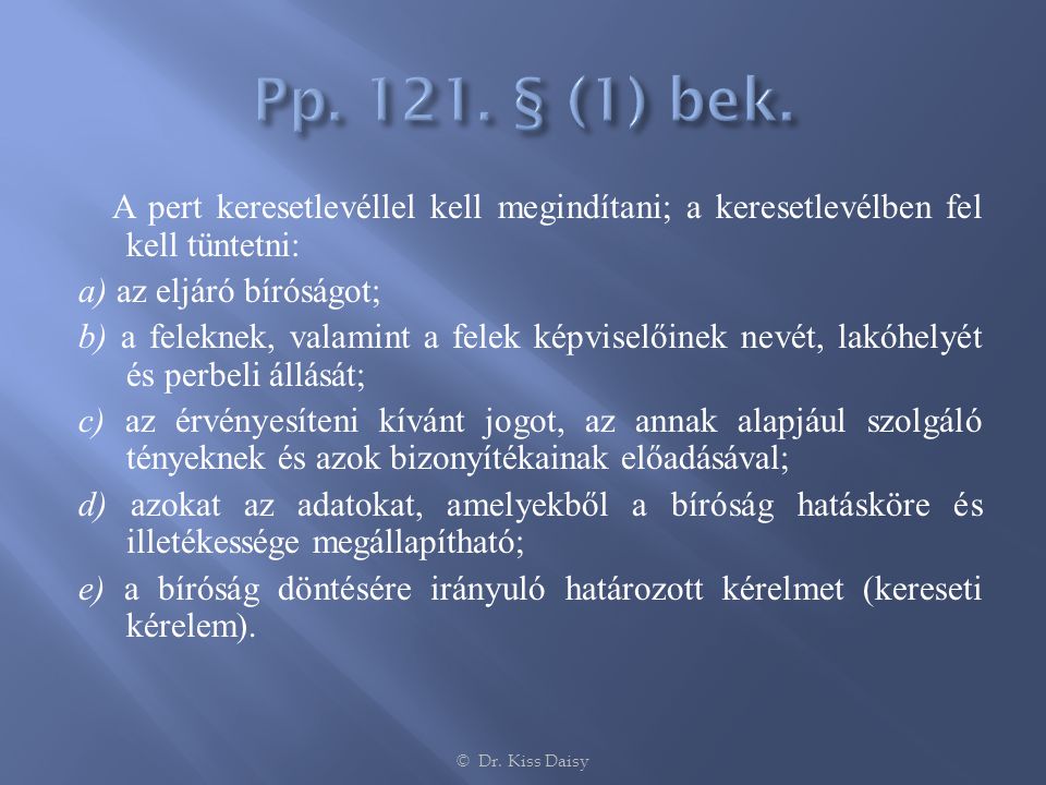 Pp § (1) bek.