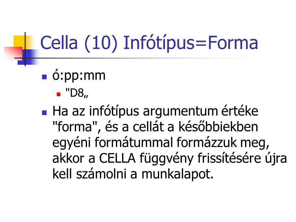 Cella (10) Infótípus=Forma