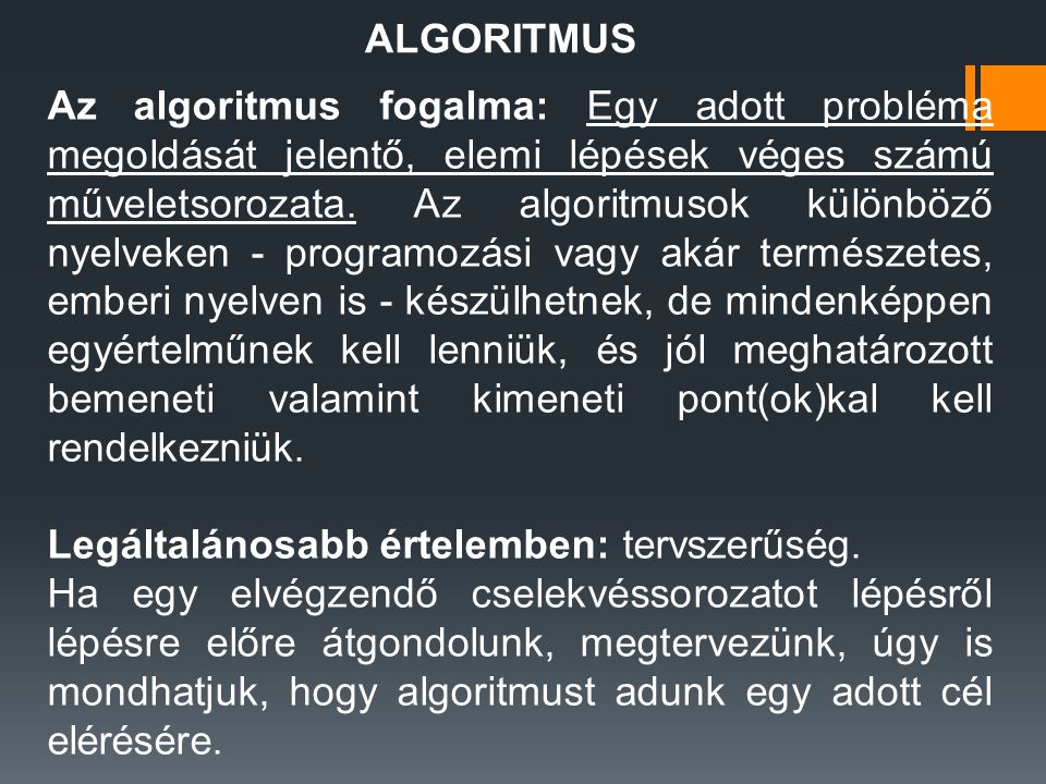 ALGORITMUS