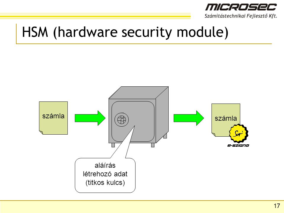 HSM (hardware security module)