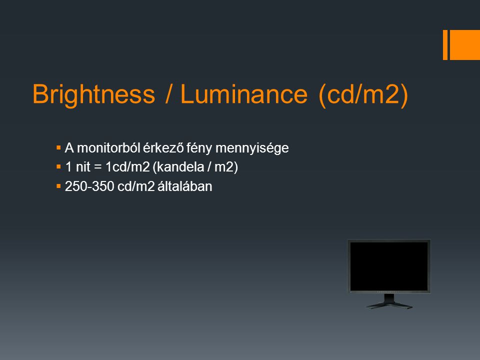 Brightness / Luminance (cd/m2)