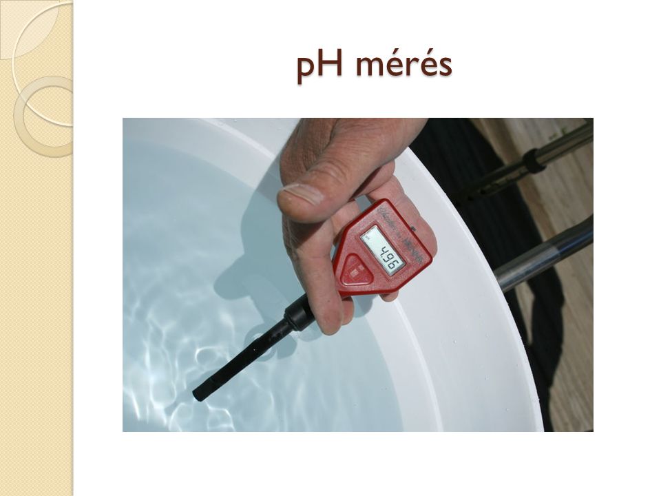 pH mérés