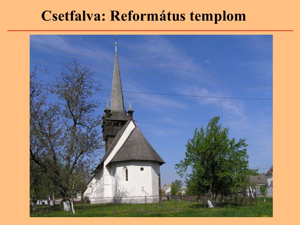 Csetfalva: Református templom