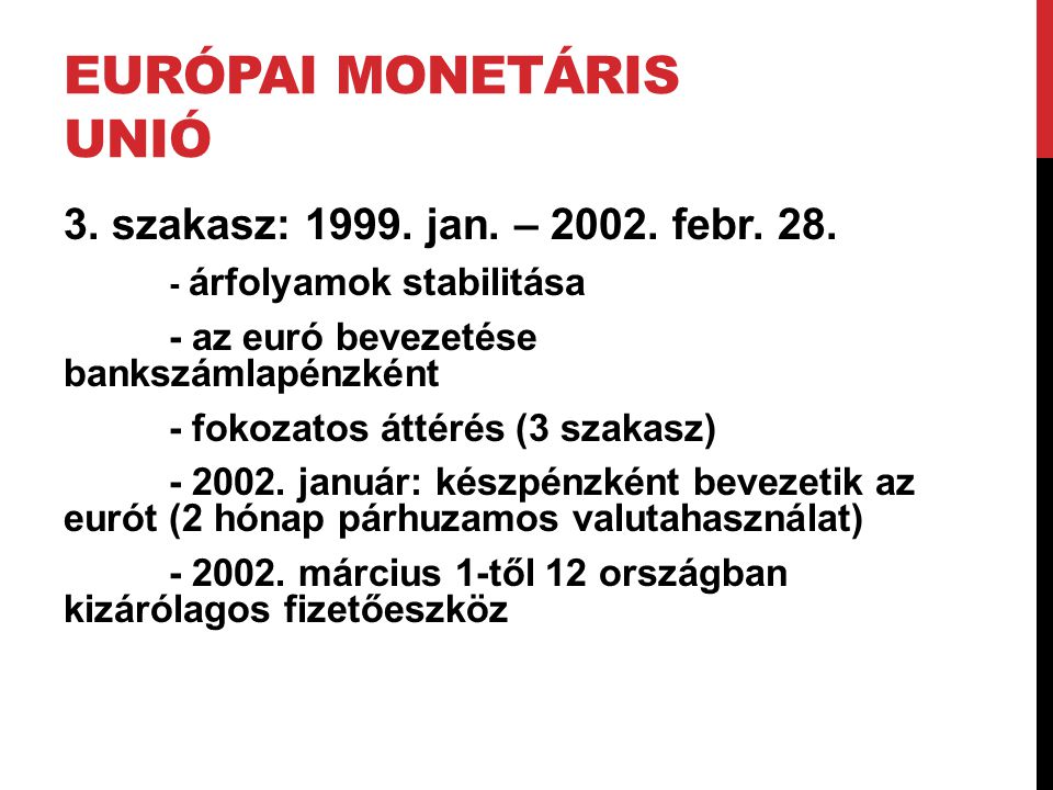Európai Monetáris Unió