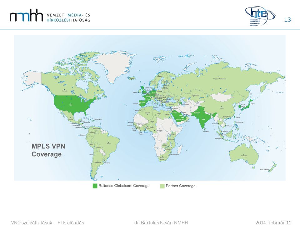 Virtuális hálózatok interkontinentális méretekben