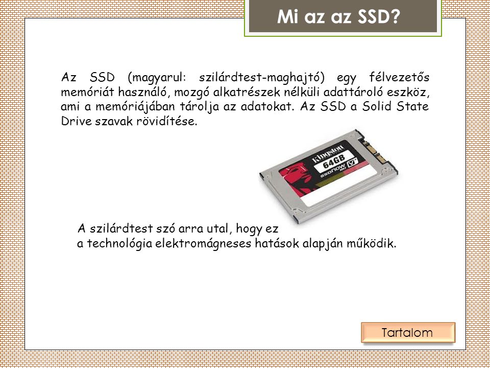 Mi az az SSD