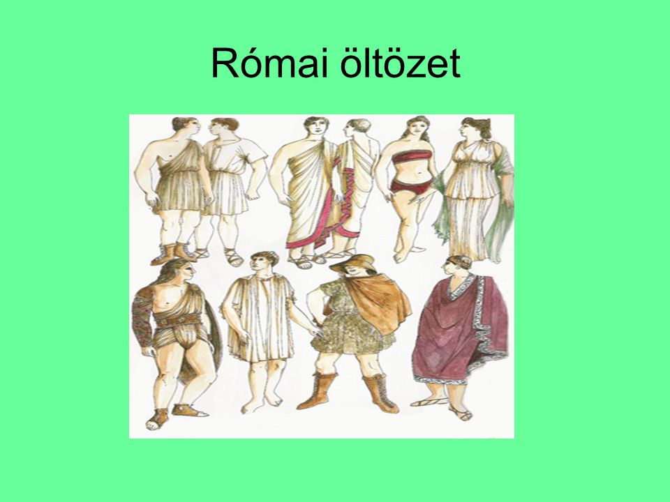 Római öltözet
