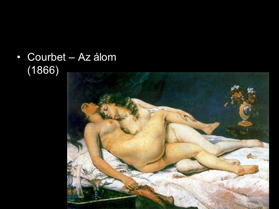 Courbet – Az álom (1866)
