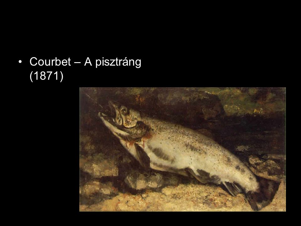 Courbet – A pisztráng (1871)