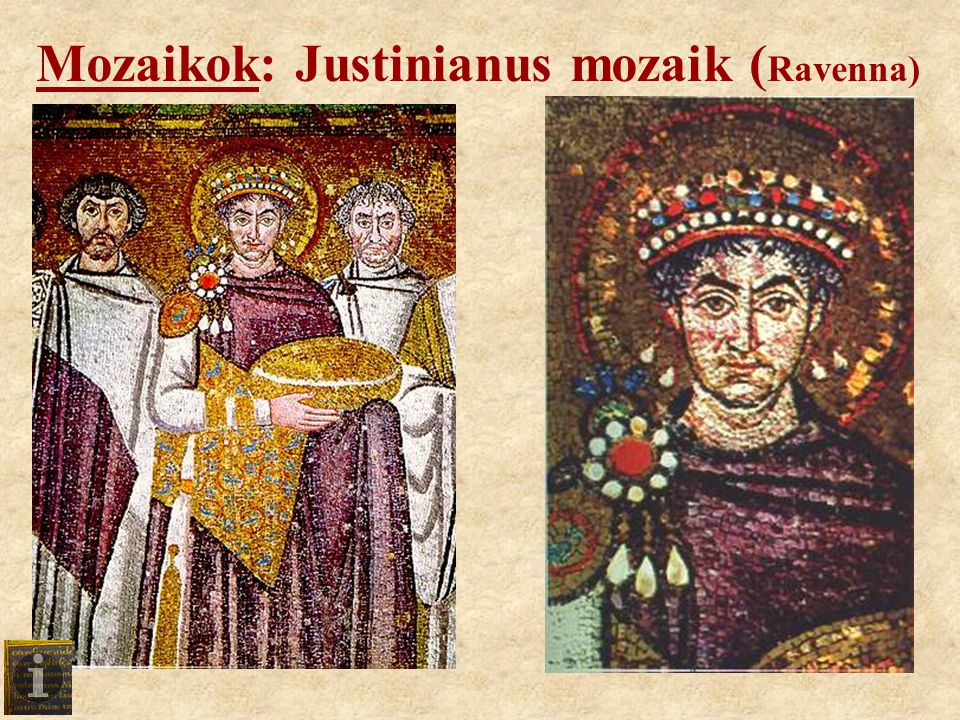 Mozaikok: Justinianus mozaik (Ravenna)