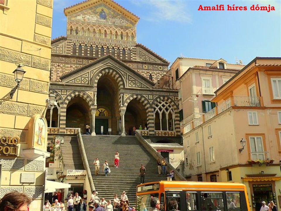 Amalfi híres dómja