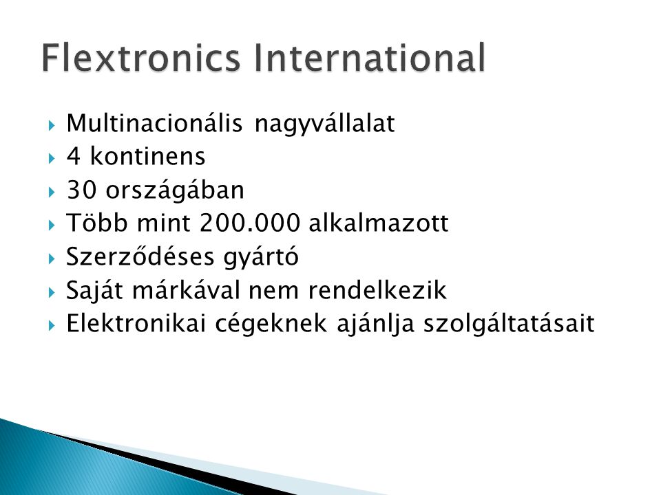 Flextronics International