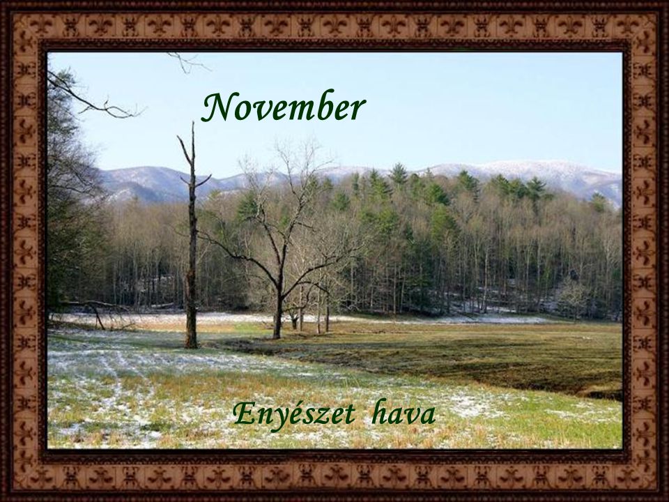 November Enyészet hava