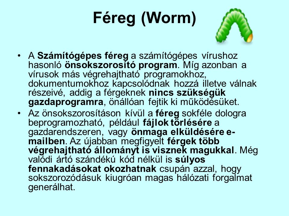 Féreg (Worm)