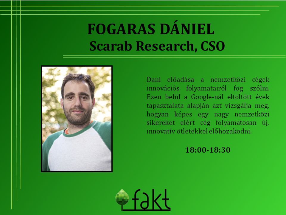 Fogaras Dániel Scarab Research, CSO 18:00-18:30